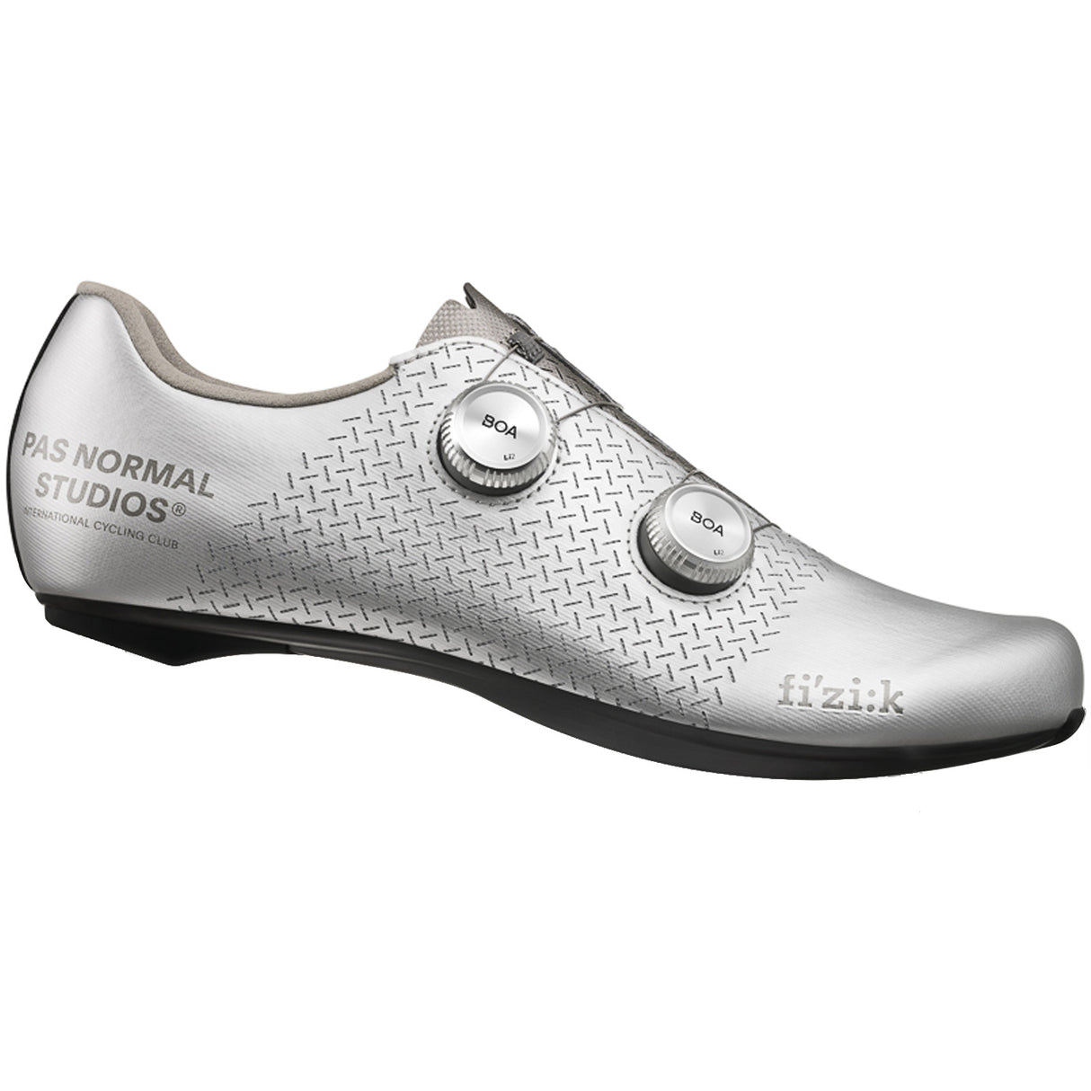 Scarpe Pas Normal Studio Mechanism x Fizik - Argento - O