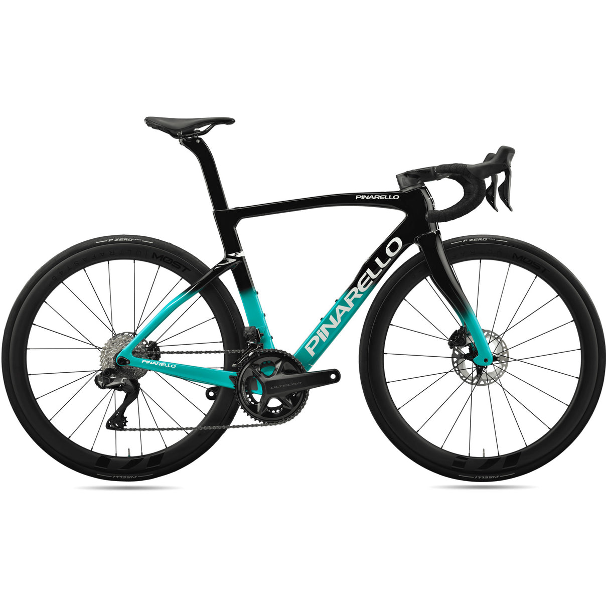 Pinarello F7 Disk Ultegra Di2 Ultra fast - Nero blu - O