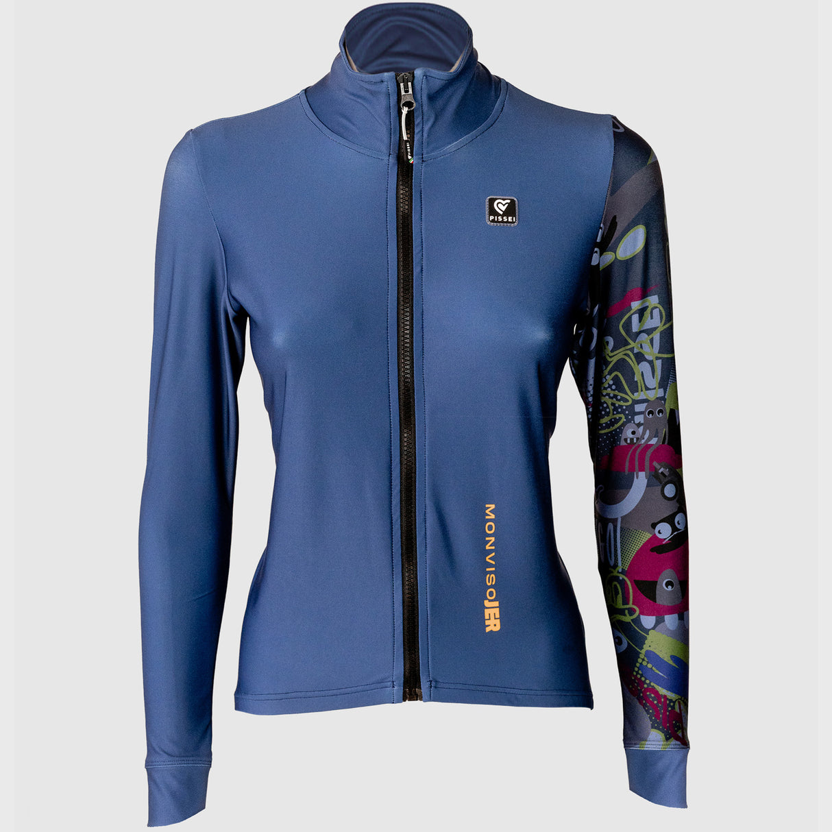 Maglia maniche lunghe donna Pissei Monviso - Cartoon - I