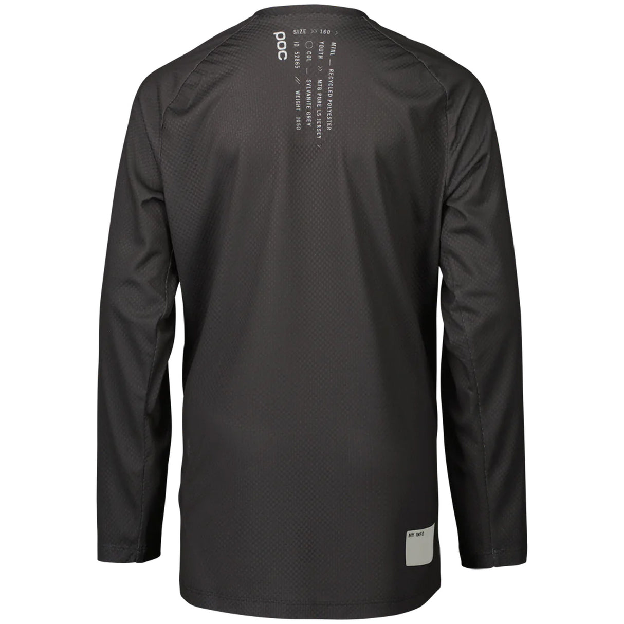 Maglia maniche lunghe bambino Poc Essential MTB - Grigio - G