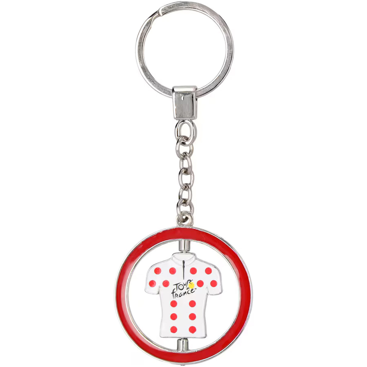 Porte-clés Tour de France Ring - Pois - F