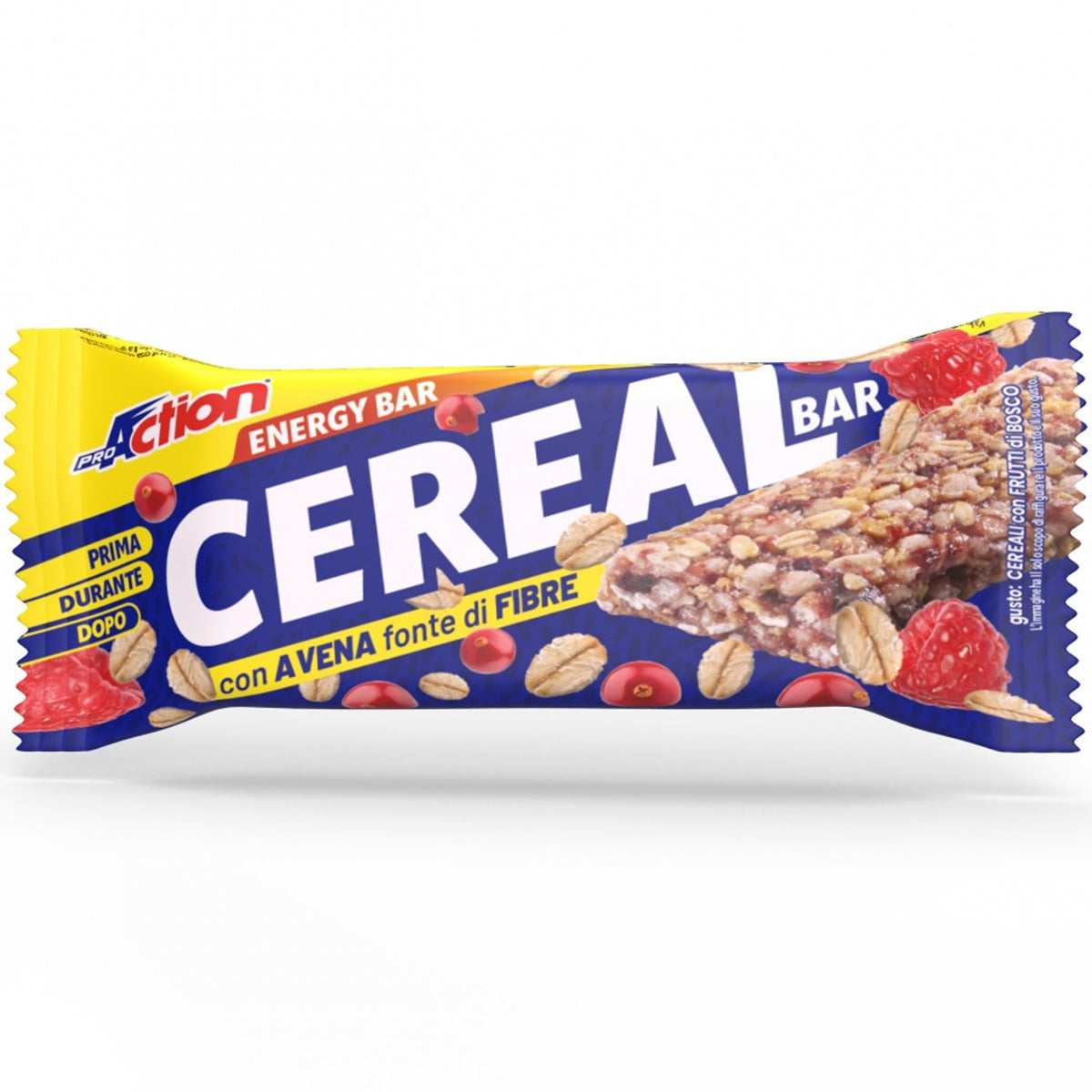 Barretta ProAction Cereal Bar - Frutti rossi - M
