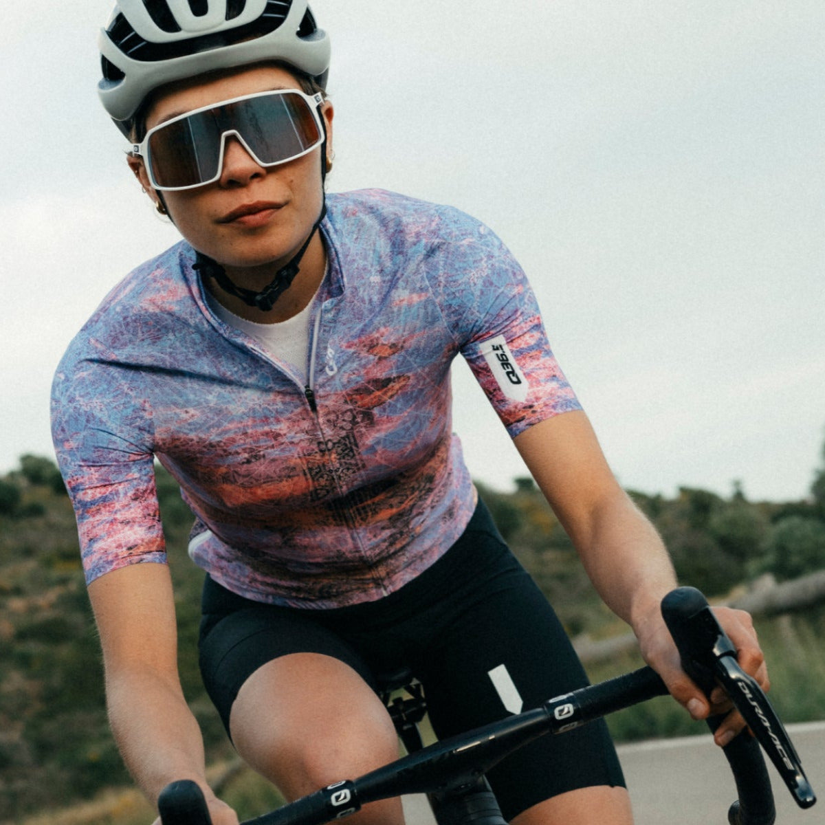 Maglia donna Q36.5 Gregarius Damask - Viola - I