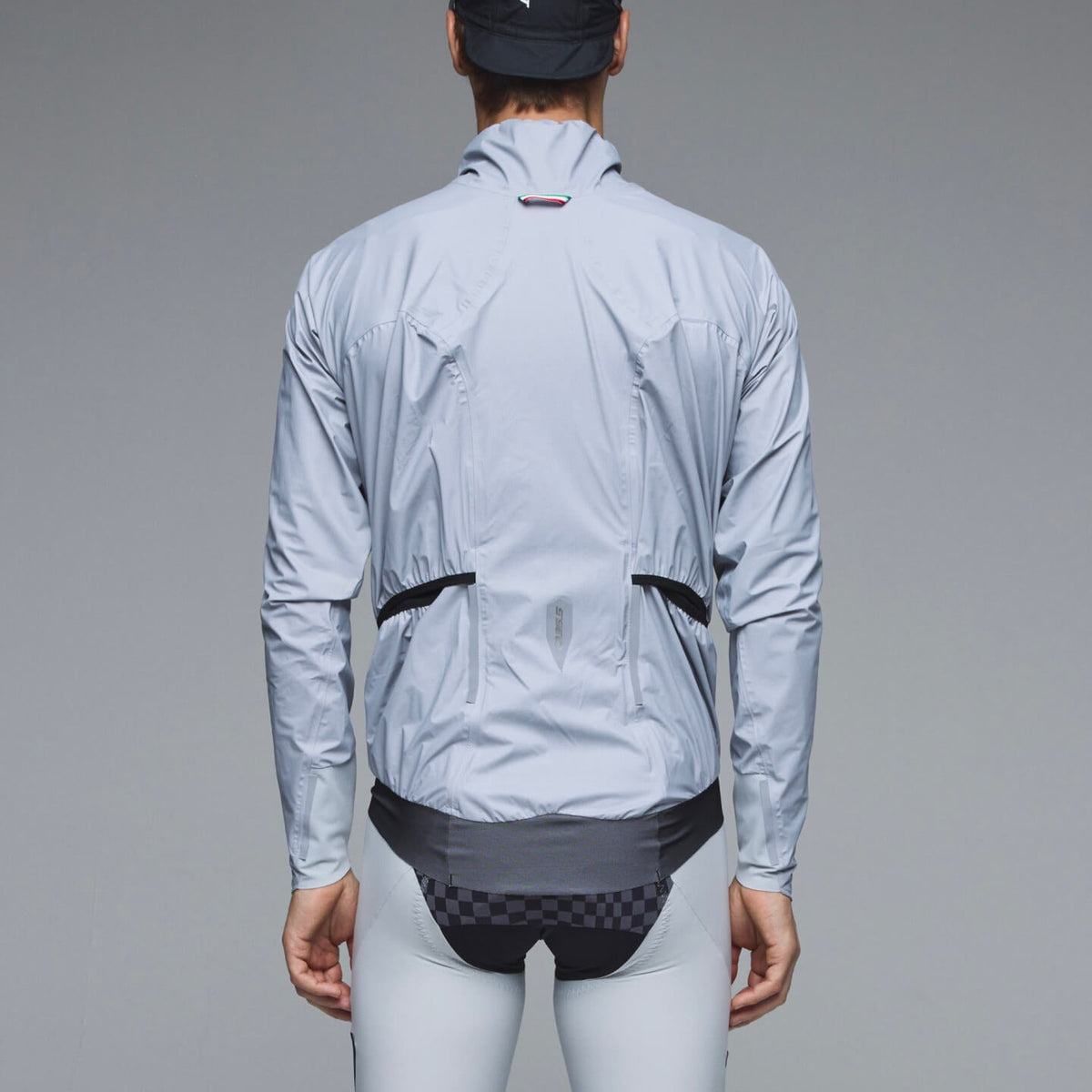 Mantellina Q36.5 Rain Shell Protection - Grigio Chiaro