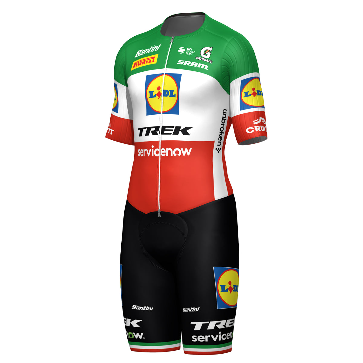 Body Santini Lidl Trek Italienischer Meister 2026 - Jonathan Milan