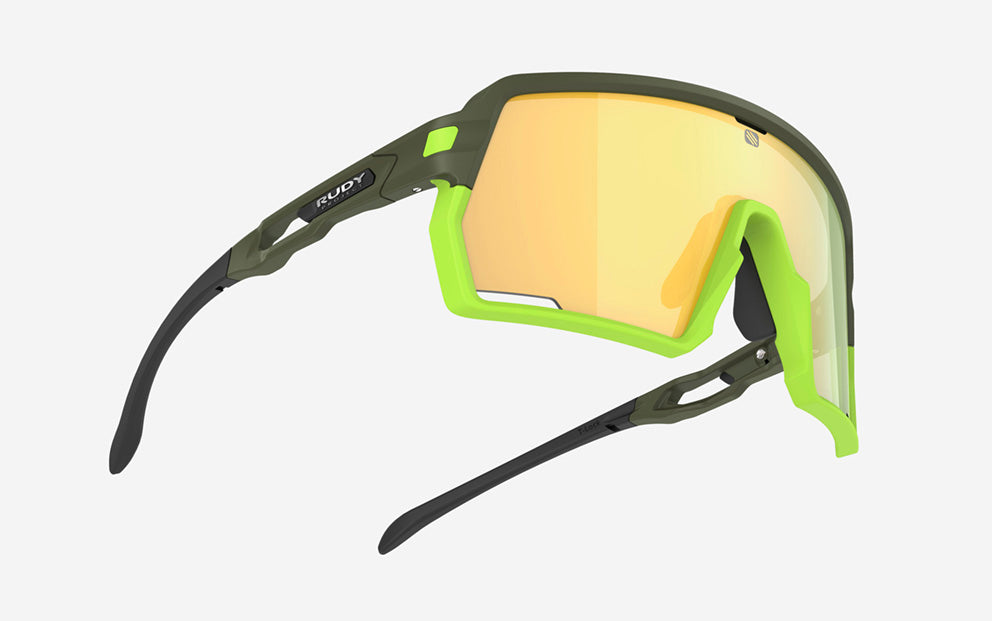 Occhiali Rudy Project Kelion - Olive Matte Multilaser Yellow - I