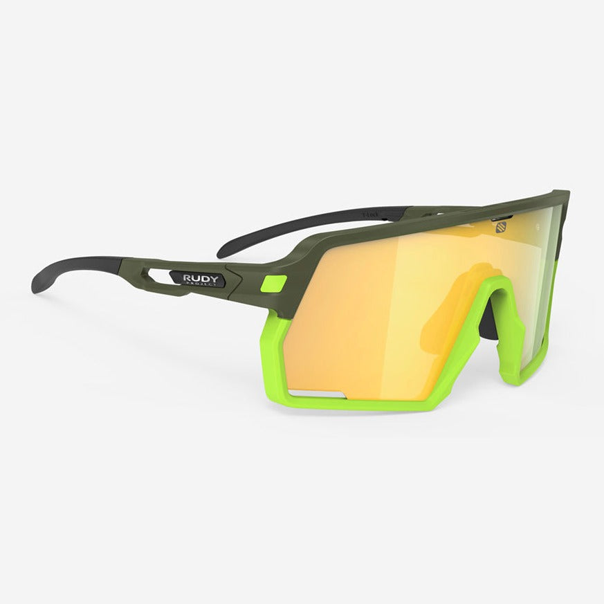 Occhiali Rudy Project Kelion - Olive Matte Multilaser Yellow - G
