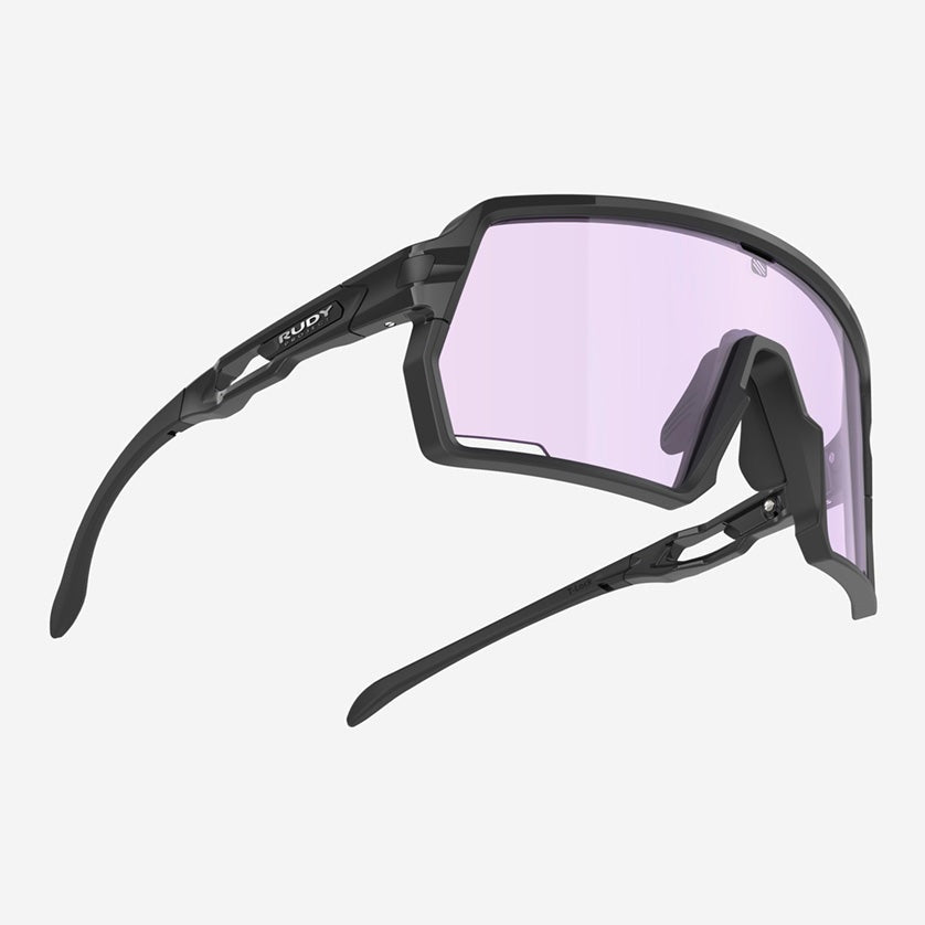 Occhiali Rudy Project Kelion - Black Gloss ImpactX2 Laser Purple - E