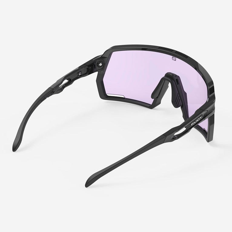Occhiali Rudy Project Kelion - Black Gloss ImpactX2 Laser Purple - F