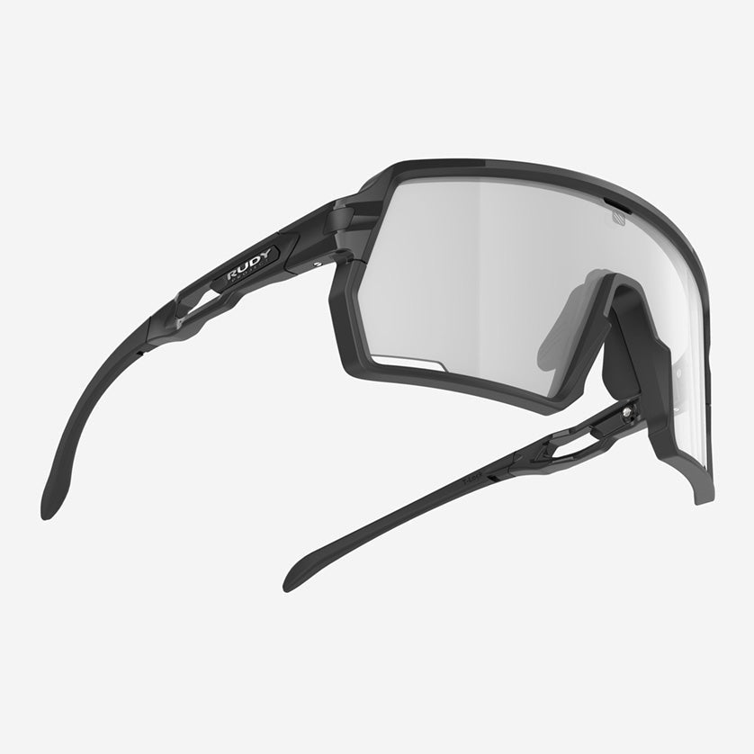 Occhiali Rudy Project Kelion - Black Gloss ImpactX2 Laser Black - M