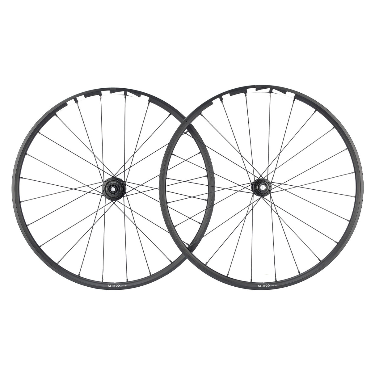 Ruote Shimano WH-MT500-CL 27.5 QR 24c - Nero - D