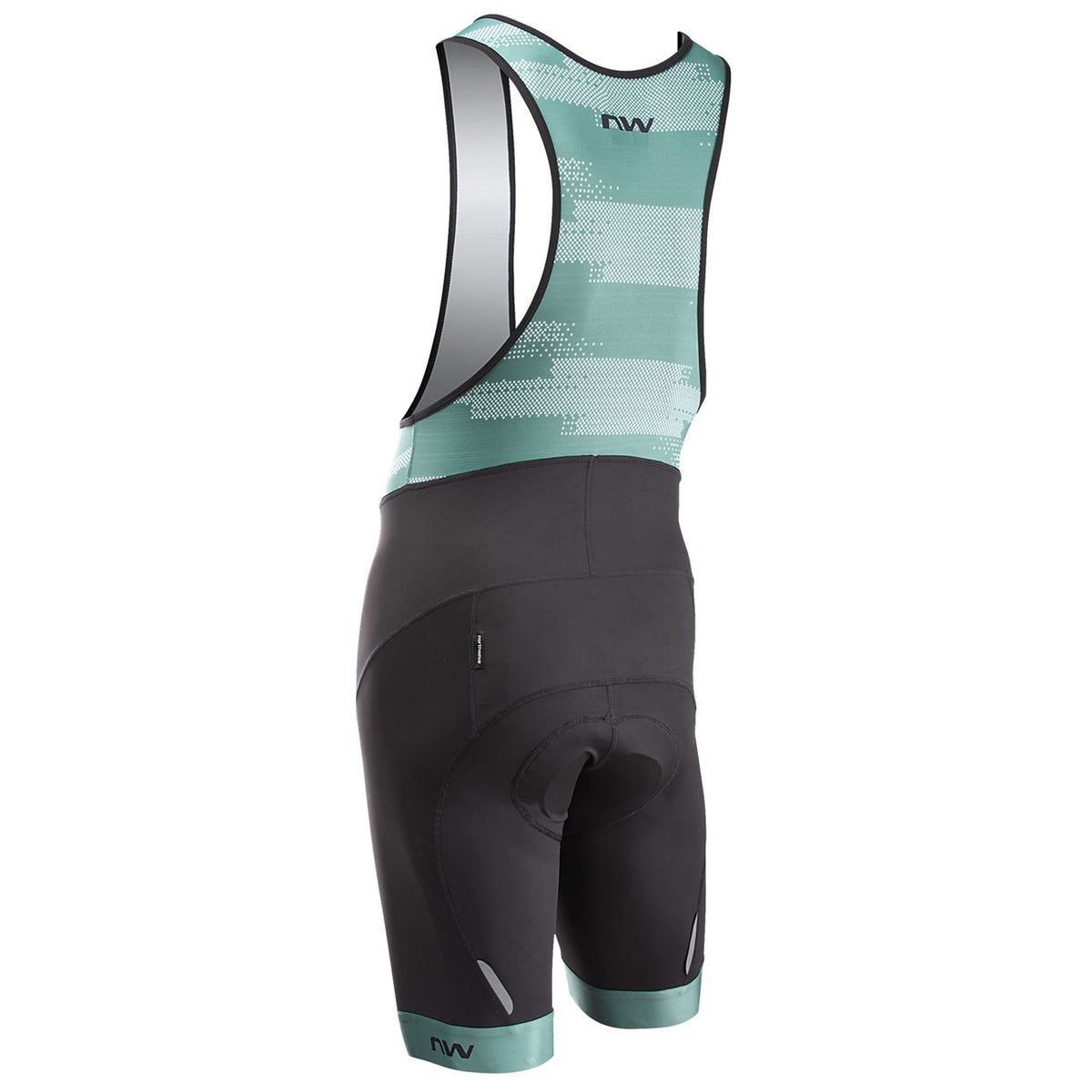 Salopette Northwave Active Evo - Nero verde - L