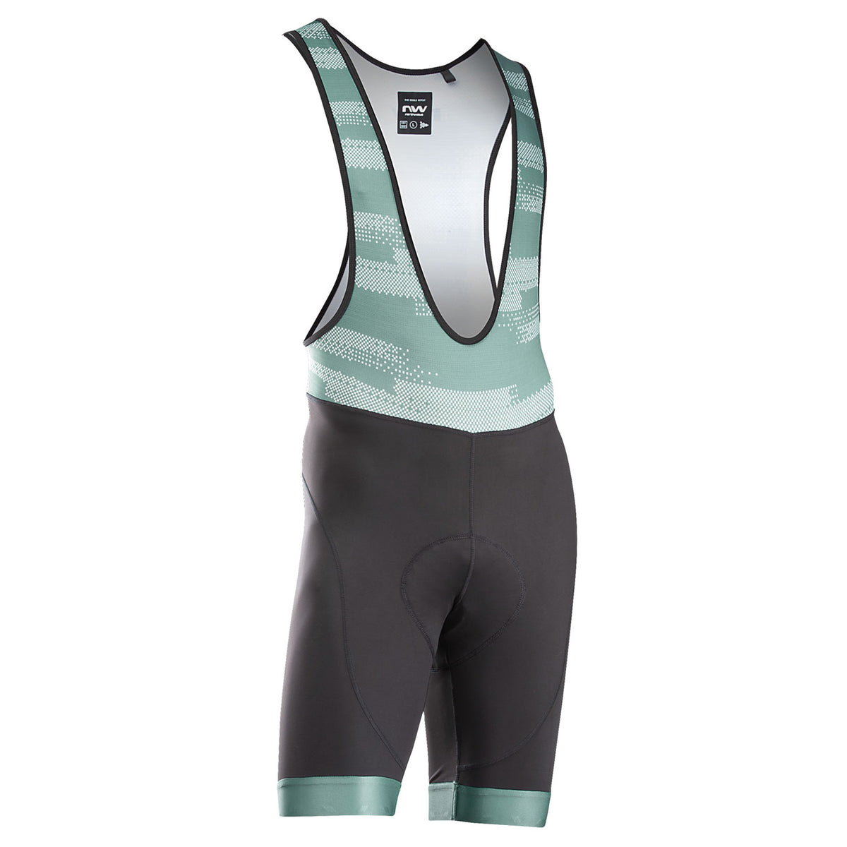 Salopette Northwave Active Evo - Nero verde - I
