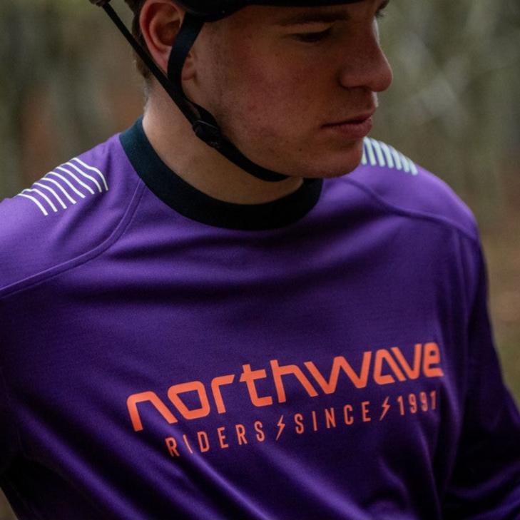 Maglia maniche lunghe Northwave Sharp - Viola - O