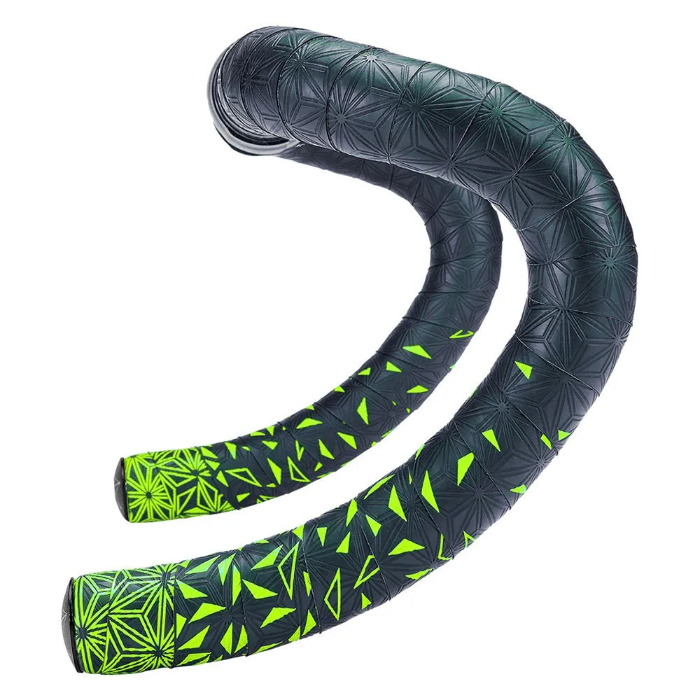 Nastro Manubrio Supacaz Super Sticky Kush - Star Fade Giallo - D