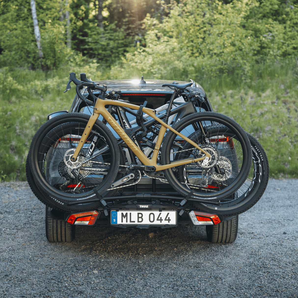 Portabici auto Thule EasyFold 3 - 2 Bike - N