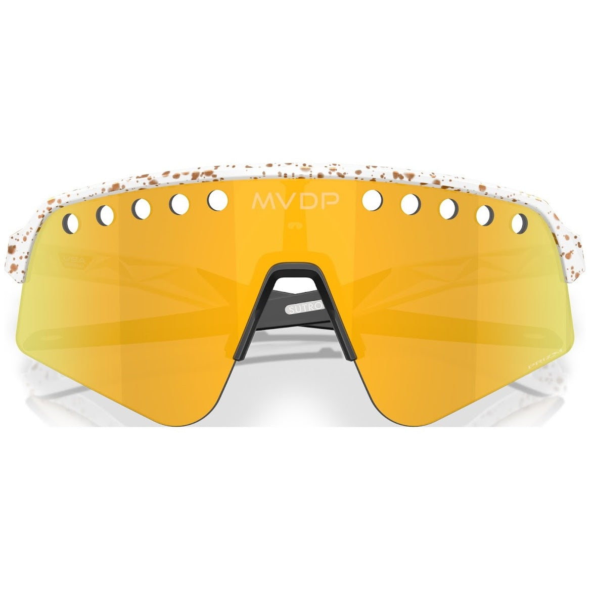 Occhiali Oakley Sutro Lite Sweep - MVDP Red/Gold Splatter Prizm 24k - M