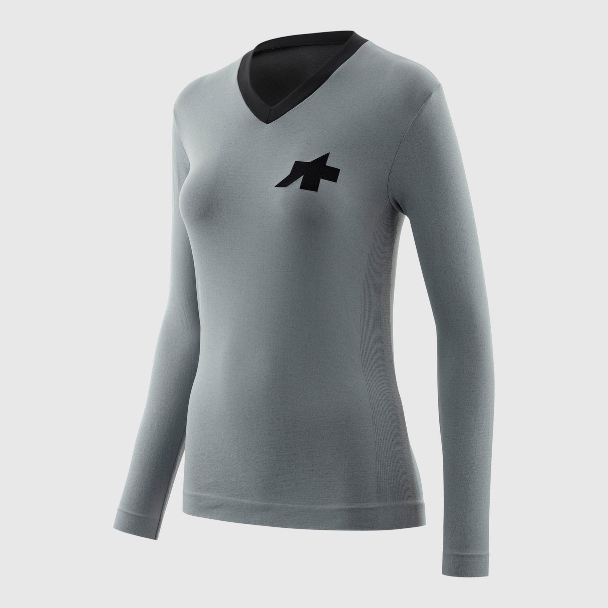 Maglia donna Assos maniche lunghe Tactica Tech T5 - Grigio - G