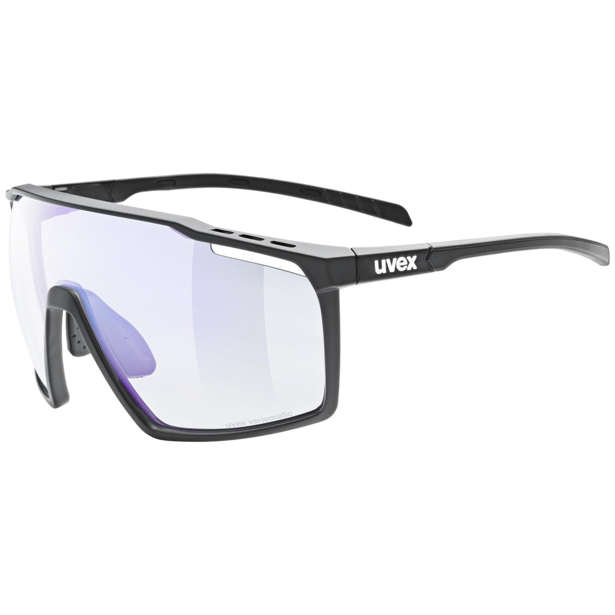 Occhiali Uvex MTN Perform V - Black Matt Variomatic Blue - C