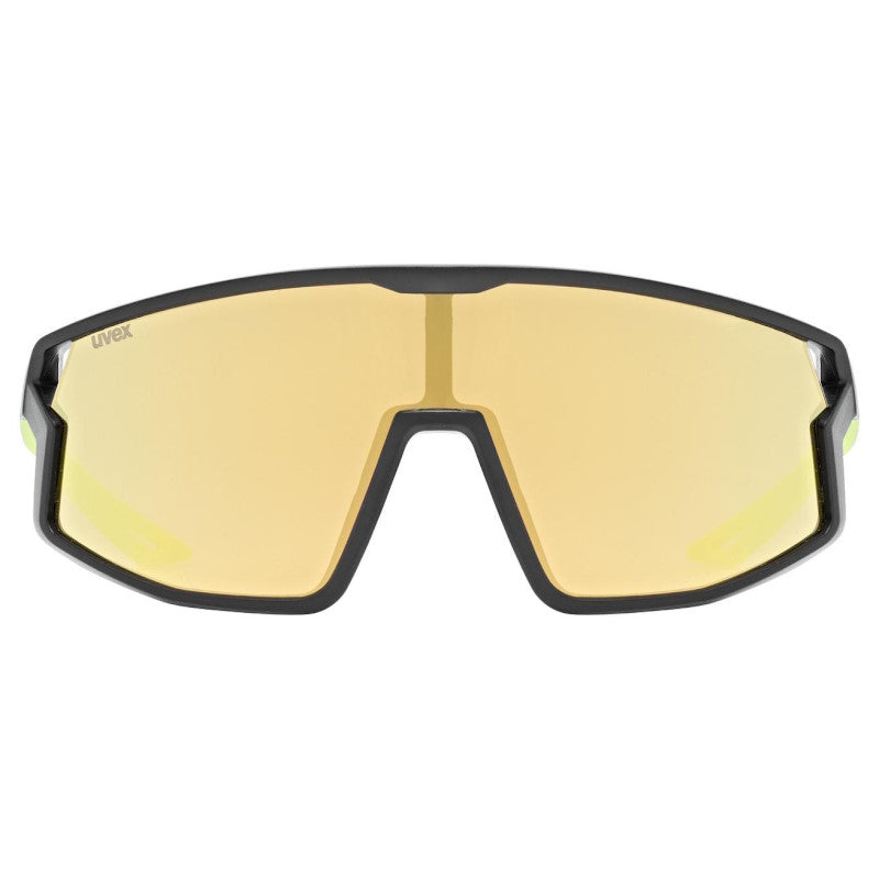 Occhiali Bambino Uvex Skyryse - Black yellow Mirror yellow - N