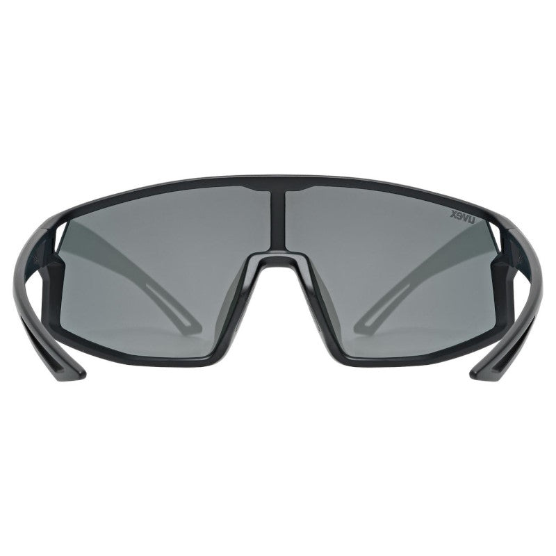 Occhiali Bambino Uvex Skyryse - Black matt Mirror Red - M
