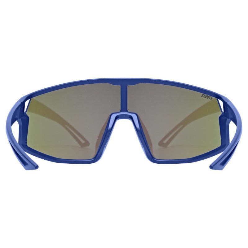 Occhiali Bambino Uvex Skyryse - Blue matt Mirror green - A