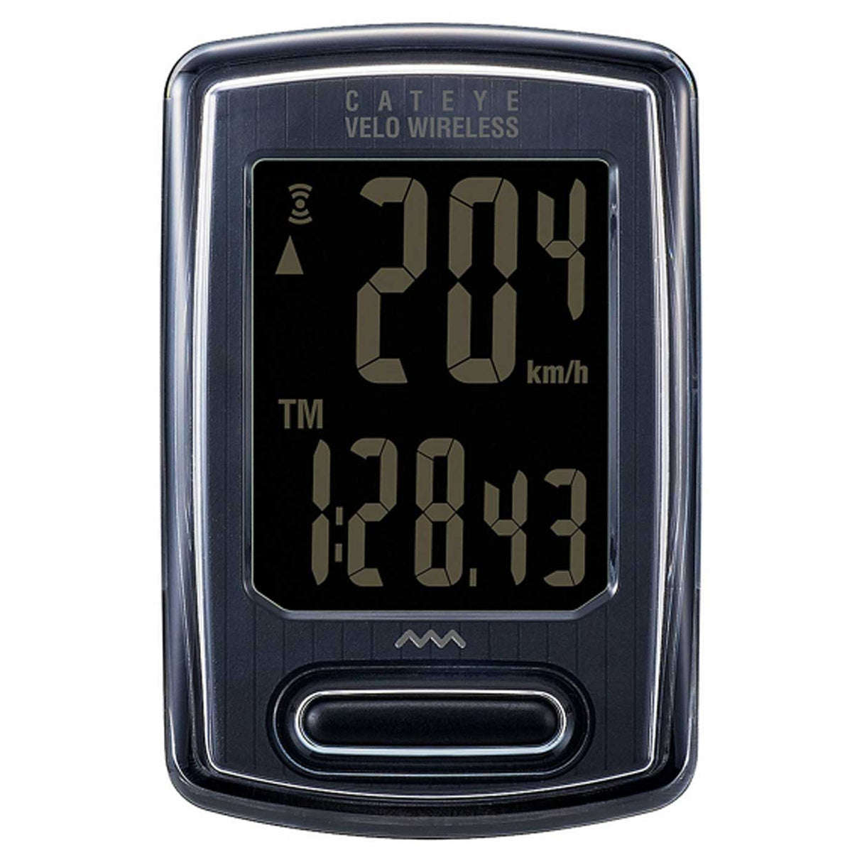 Ciclocomputer Cateye Velo Wireless Stealth Edition - Nero - H
