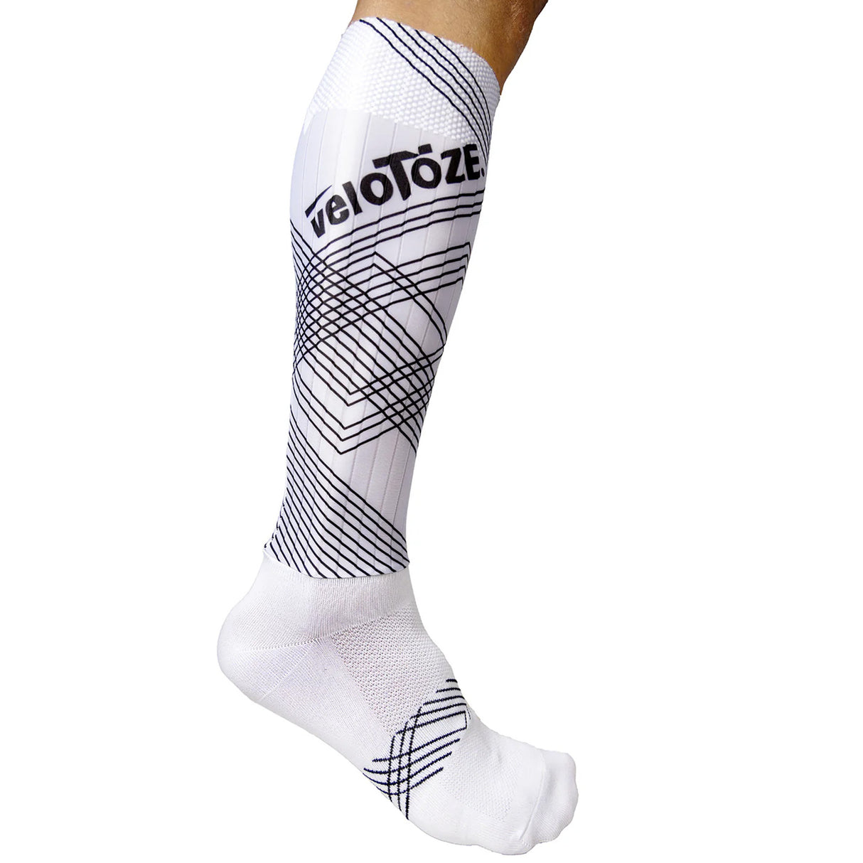 Calze VeloToze Aero Extra Extra Tall - Bianco - L