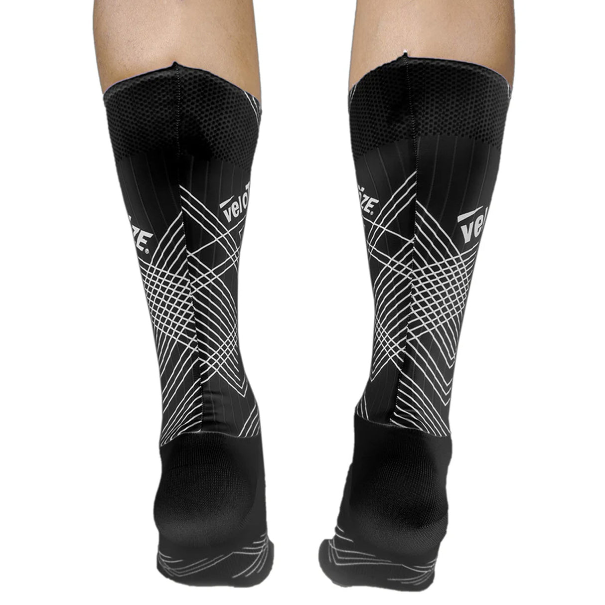 Calze VeloToze Aero Extra Tall - Nero - A