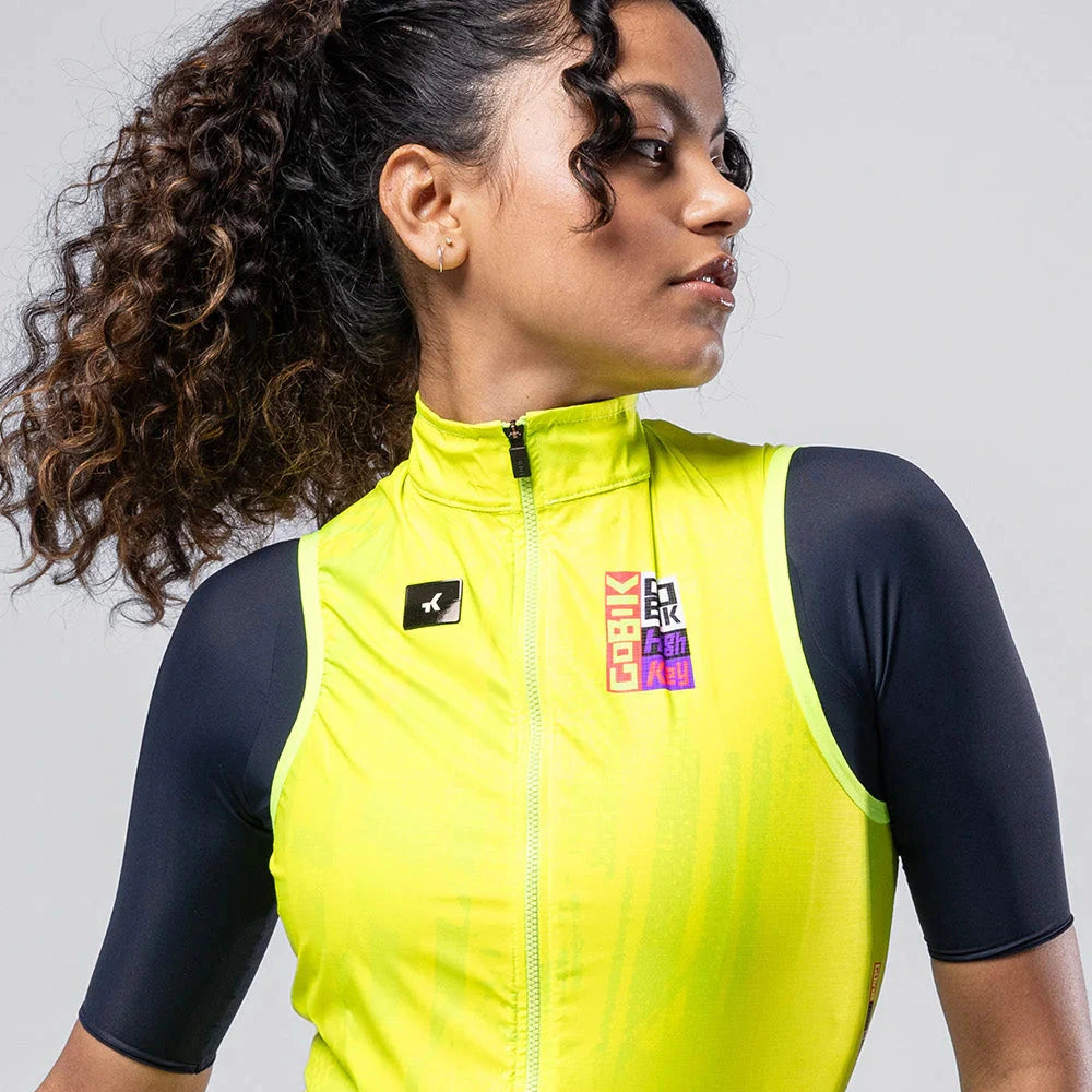 Gilet donna Gobik Plus 2.0 Liquid Lime - Giallo - N