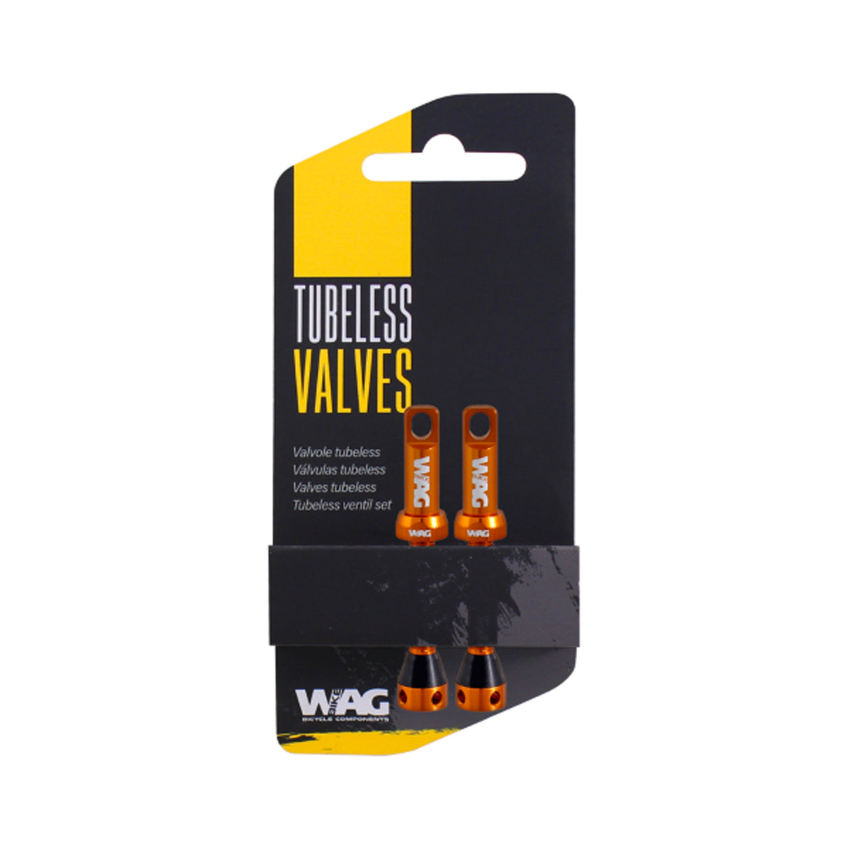 Valvola tubeless Wag 44mm - Arancione - I