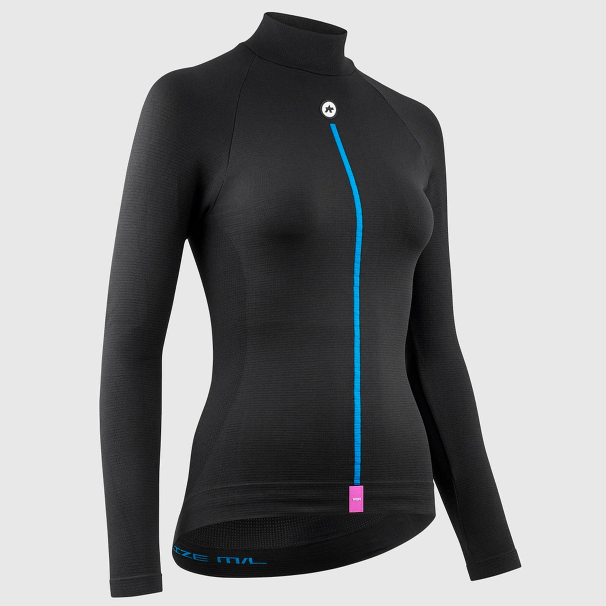 Maglia intima donna maniche lunghe Assos Winter LS Skin P1 - Nero - A