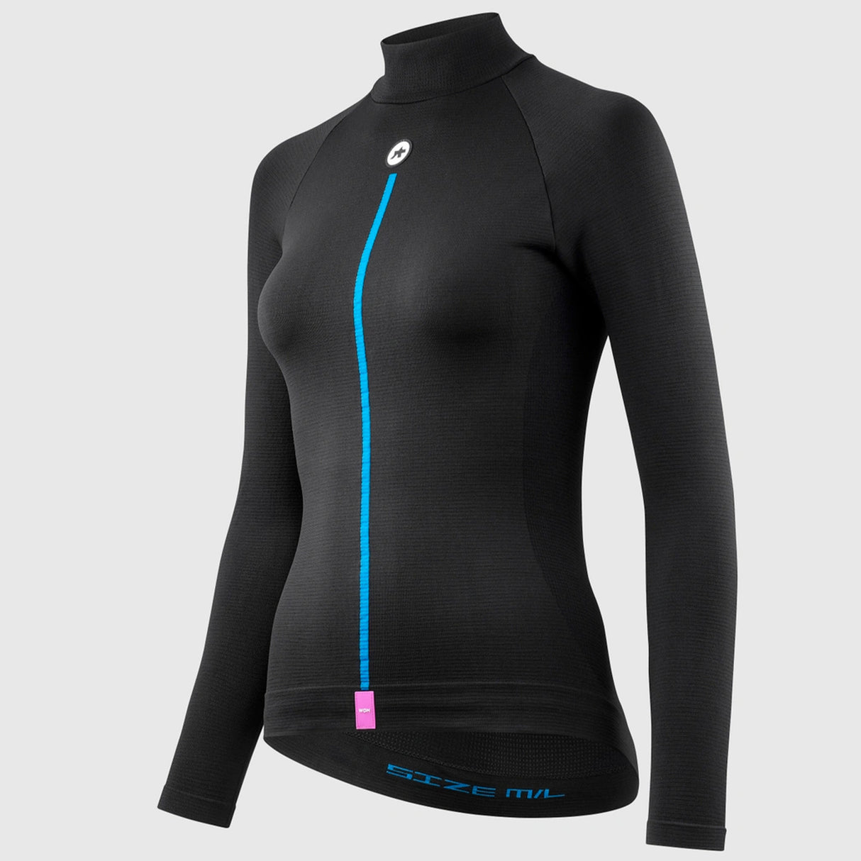 Maglia intima donna maniche lunghe Assos Winter LS Skin P1 - Nero - C