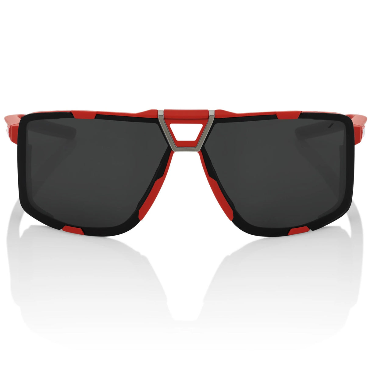 Occhiali 100% Eastcraft - Soft Tact Red Black Mirror - A