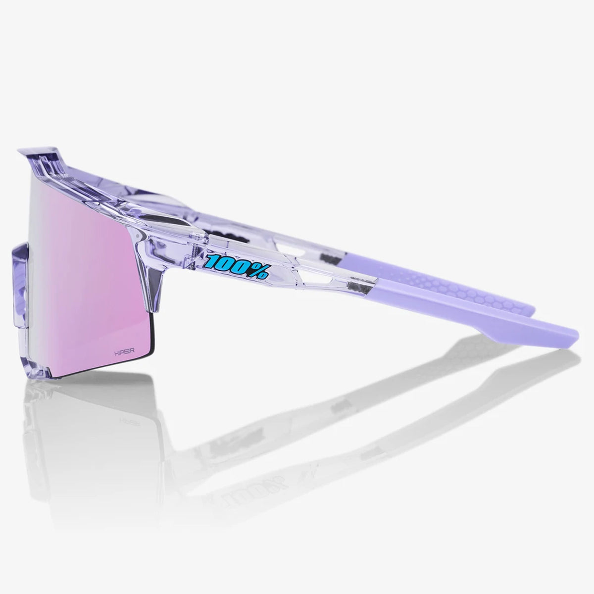 Occhiali 100% Speedcraft - Polished Transulcent Lavender HiPER Lavender - A