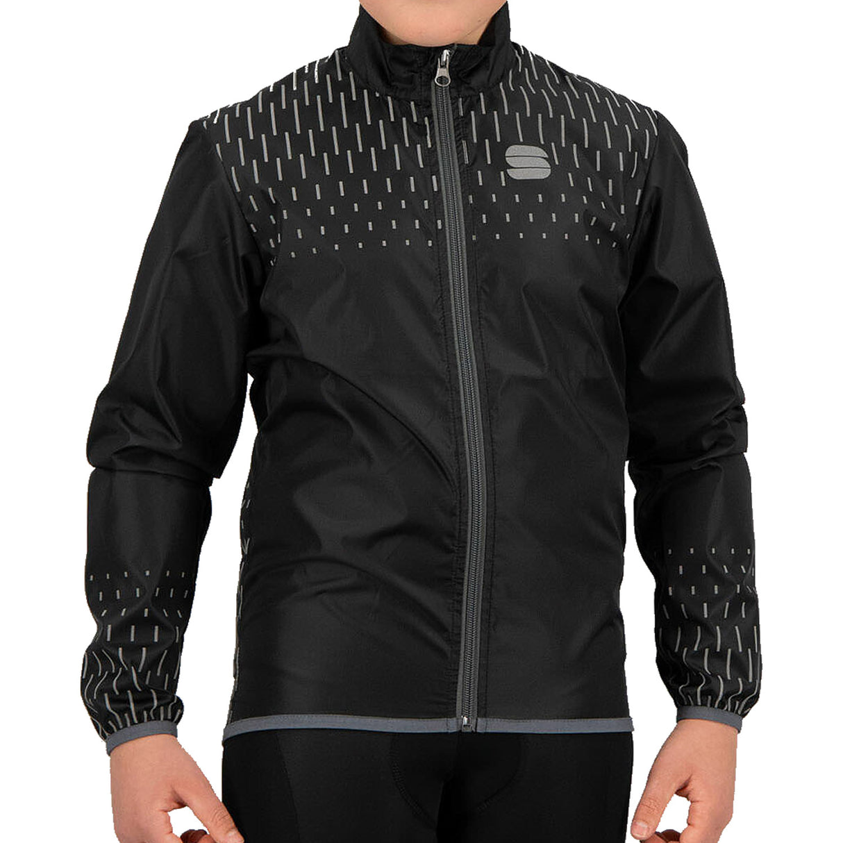 Mantellina Bambino Sportful Reflex - Nero