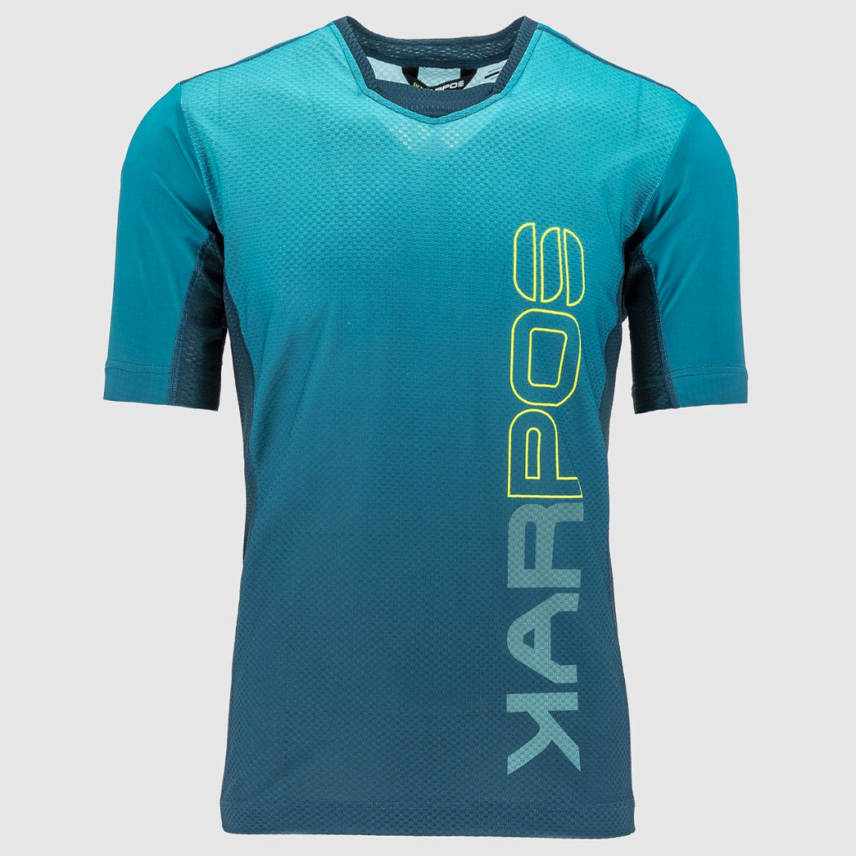Maglia Karpos Verve Tee - Azzurro giallo - Q