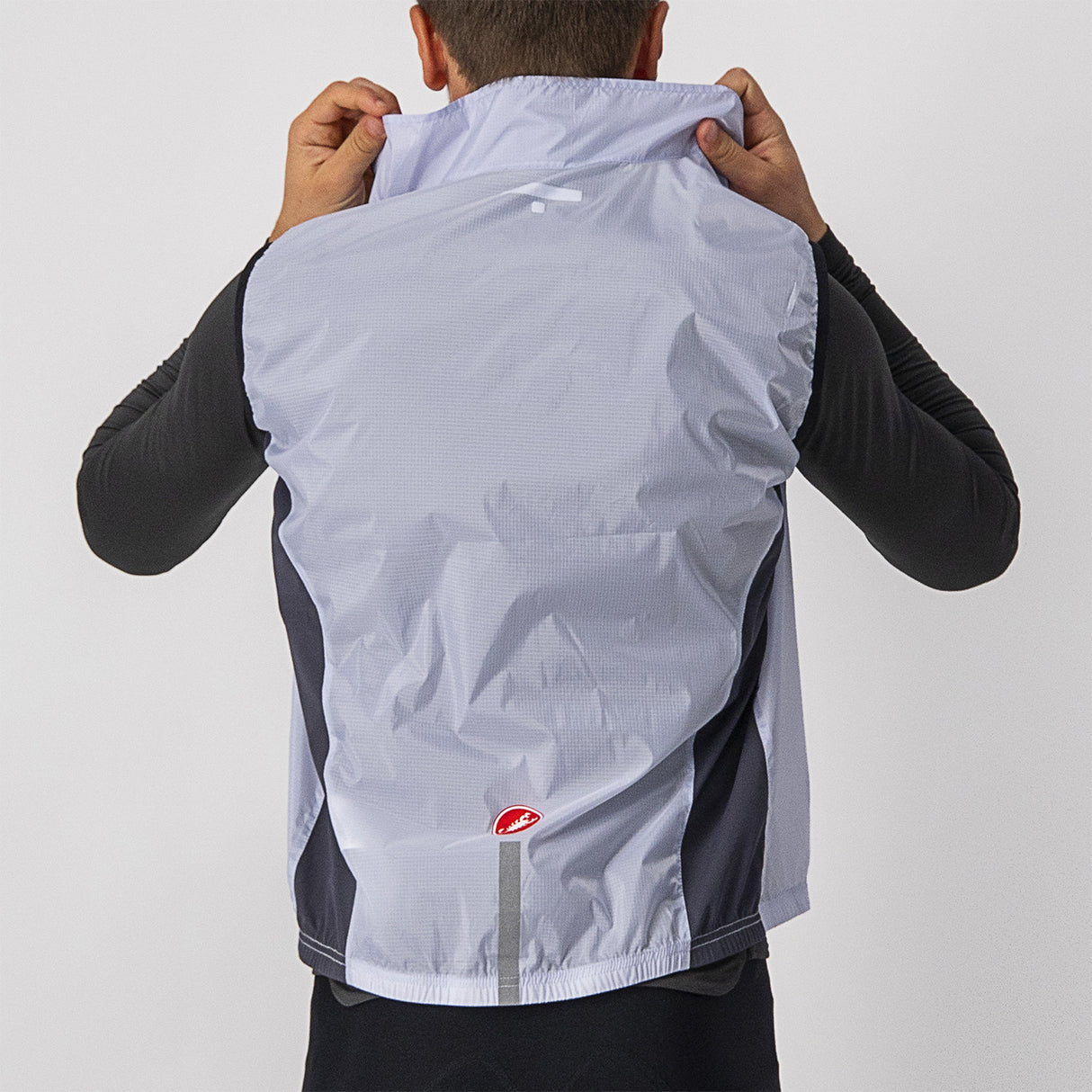 Gilet Castelli Squadra Stretch - Grigio - C