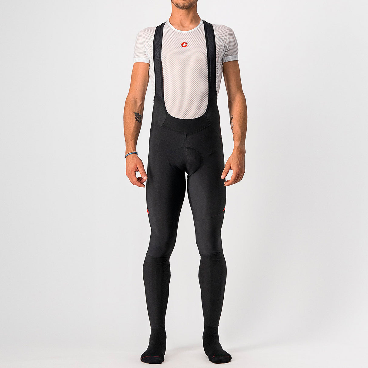 Calzamaglia Castelli Velocissimo 5 - Nero rosso - D