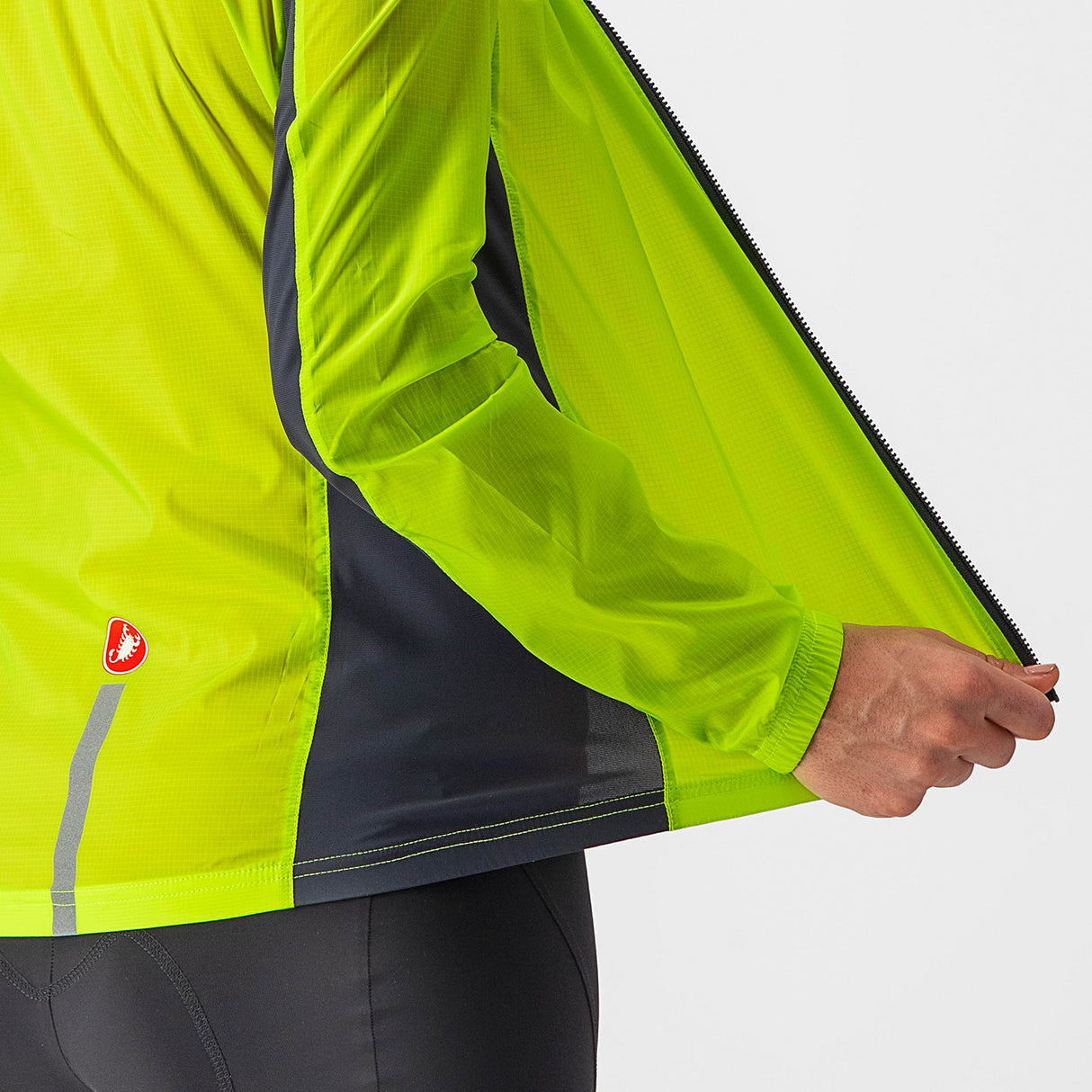 Mantellina donna Castelli Squadra Stretch - Verde - C