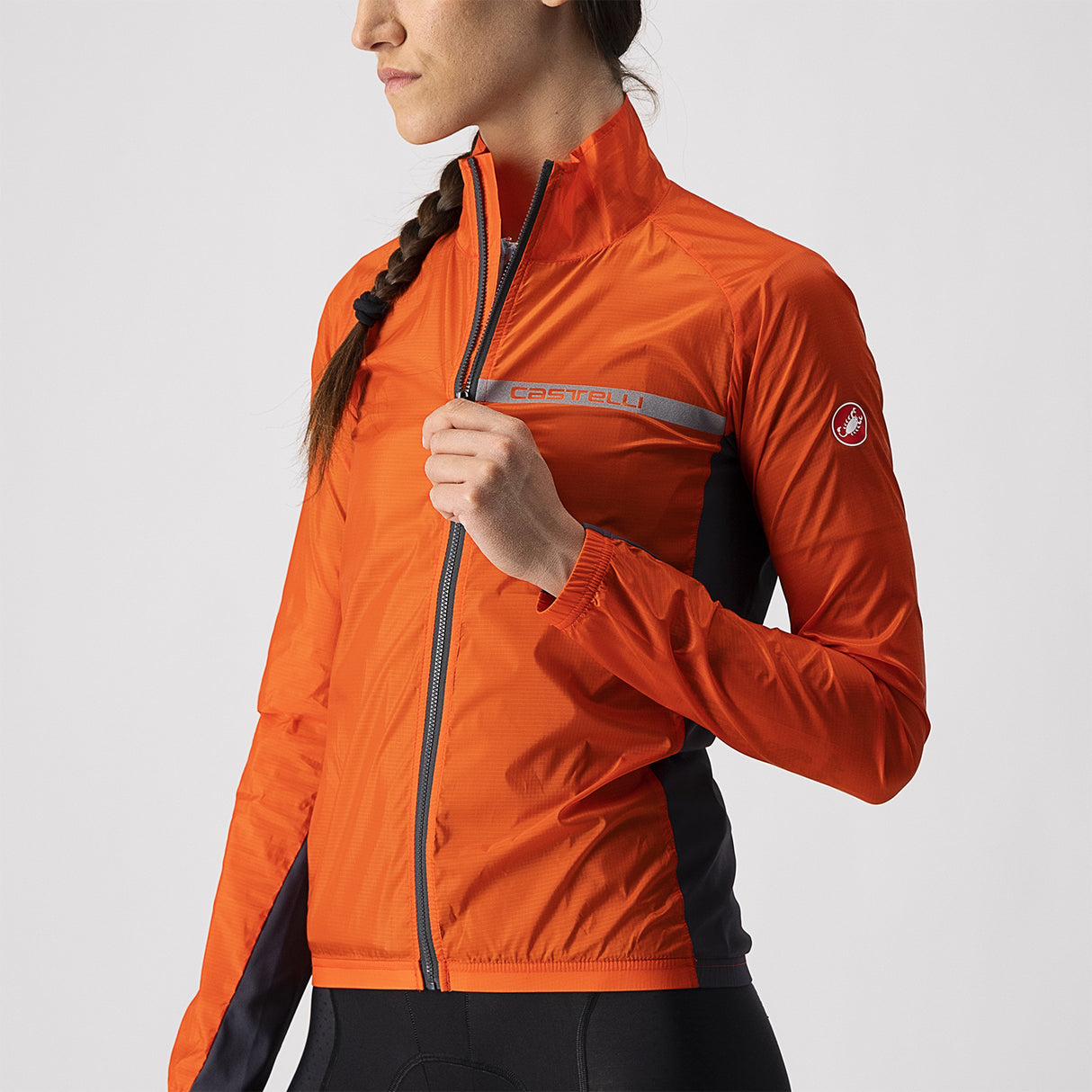 Mantellina Donna Castelli Squadra Stretch - Rosso - B