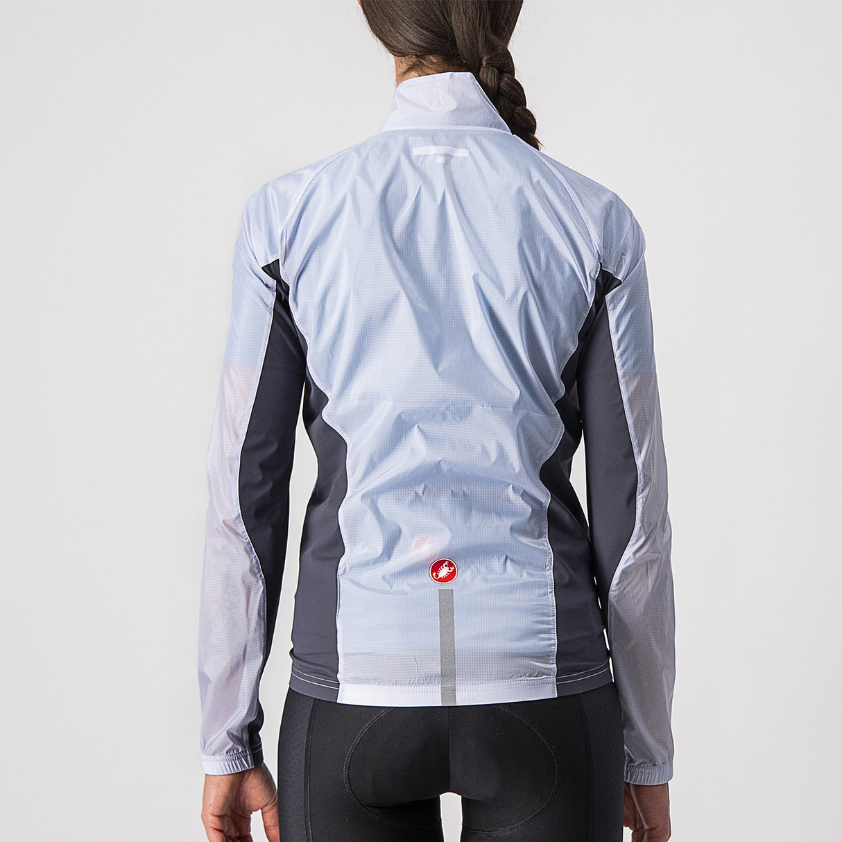 Mantellina Donna Castelli Squadra Stretch - Grigio - E