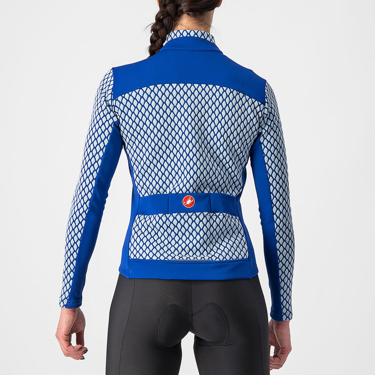 Maglia maniche lunghe donna Castelli Sfida 2 - Blu - N