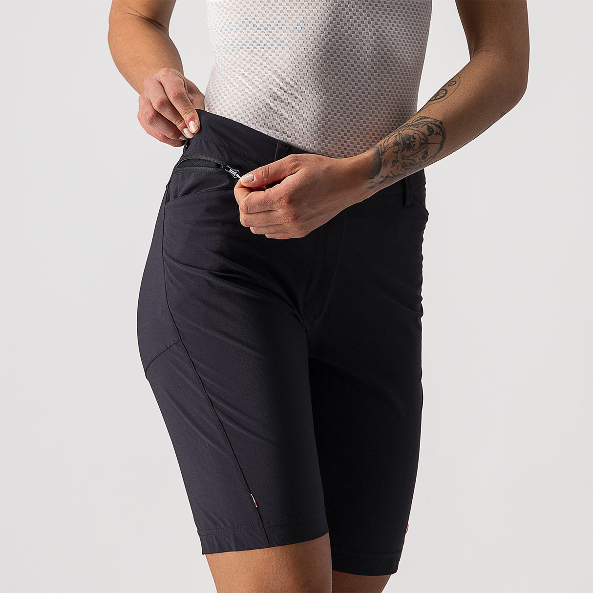 Pantaloncini Donna Castelli Unlimited Baggy - Nero - B