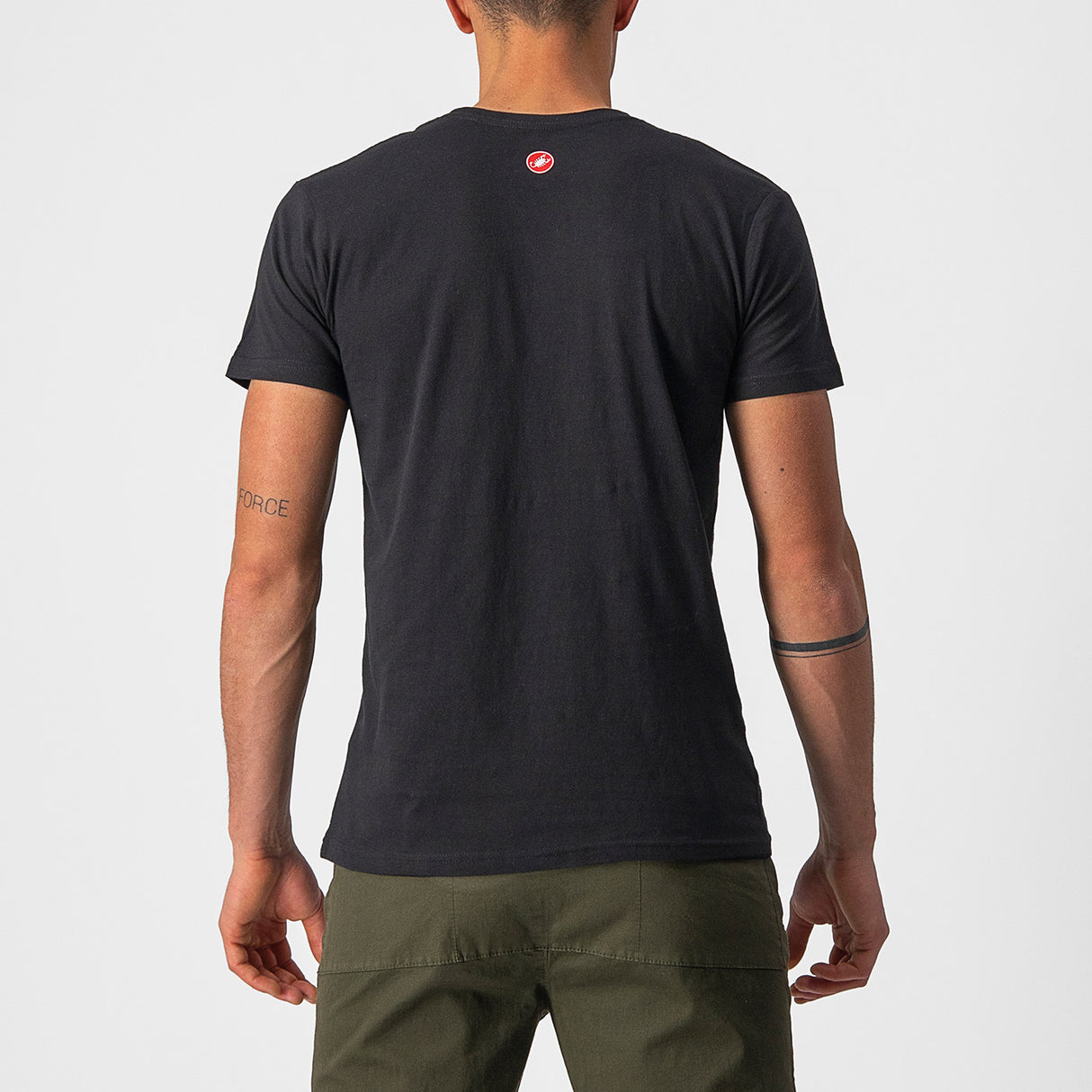 T-Shirt Castelli Ventaglio - Nero - A