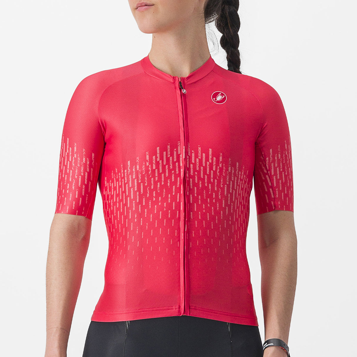 Maglia donna Castelli Aero Pro - Rosa - O