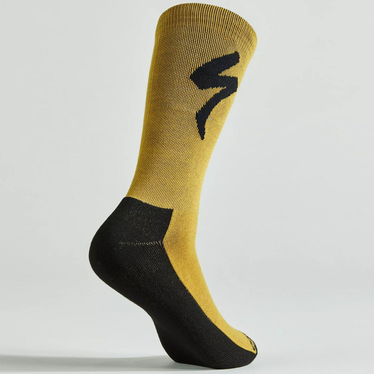 Calze Specialized Primaloft Lightweight Tall Logo - Oro - M