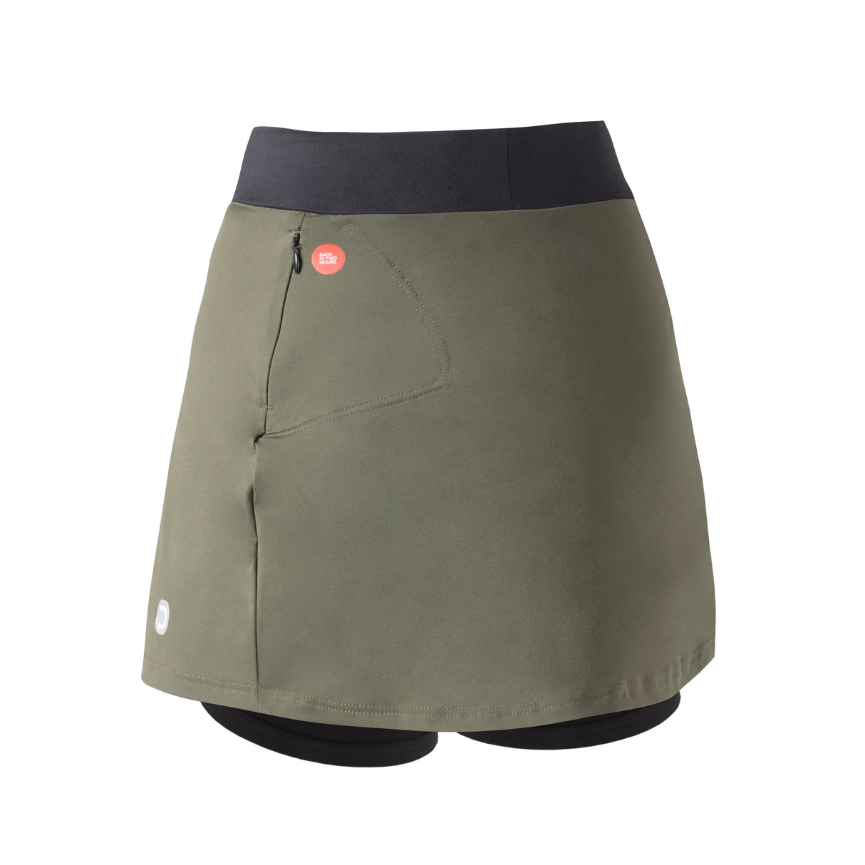 Gonna Dotout Fusion Donna - Verde-Nero - N