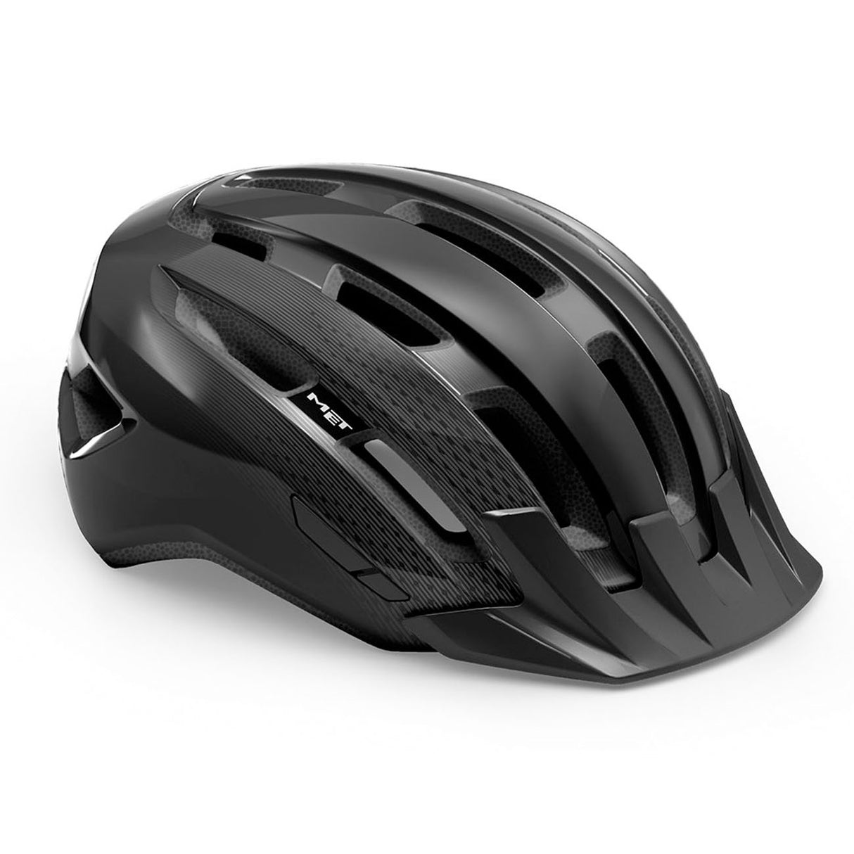 Casco Met Downtown - Nero lucido - C
