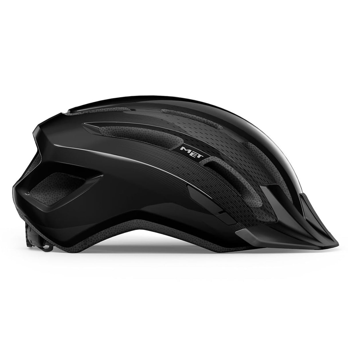 Casco Met Downtown - Nero lucido - D